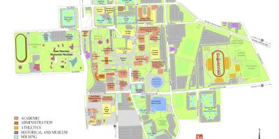 دانشگاه هوستون نقشه